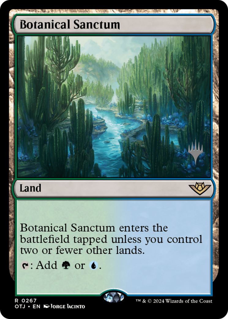 Botanical Sanctum (Promo Pack) [Outlaws of Thunder Junction Promos]-1