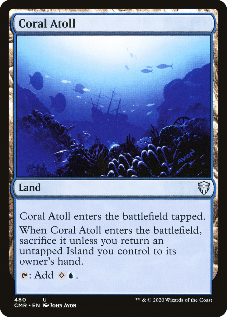 Coral Atoll [Commander Legends]-1