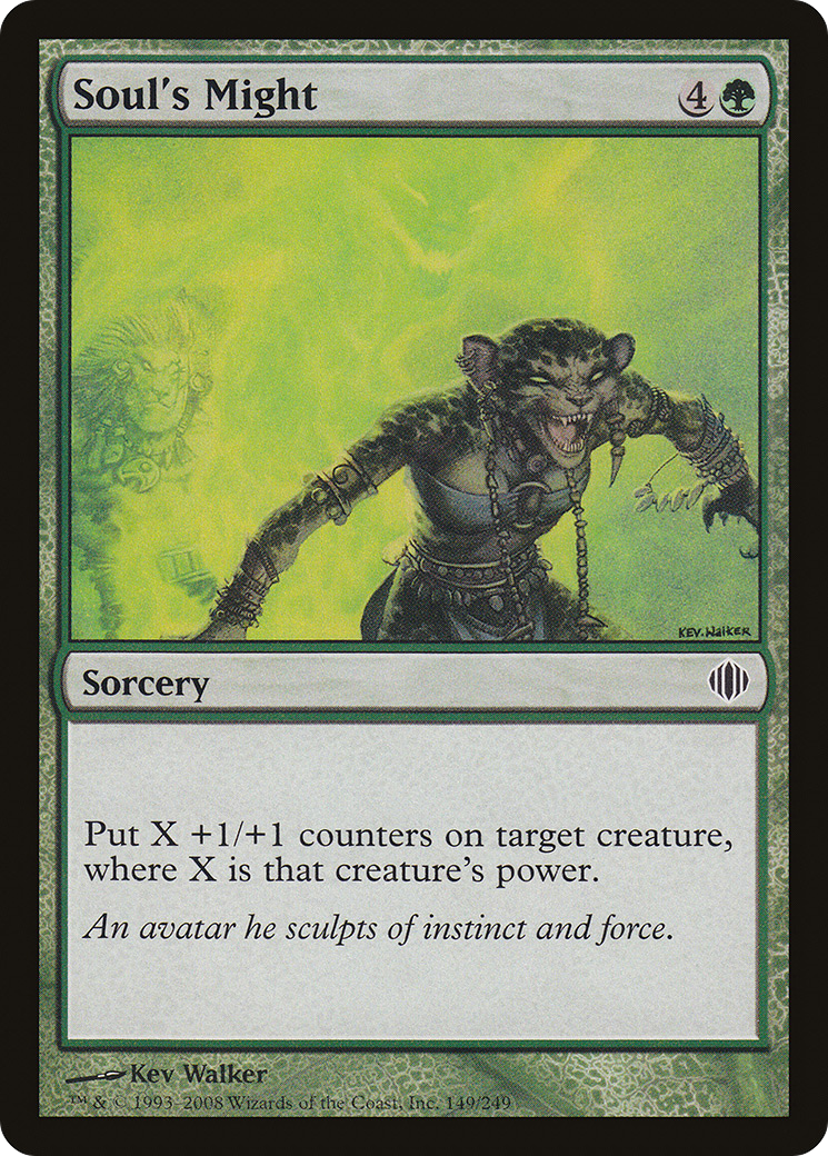 Soul's Might [Shards of Alara]-1