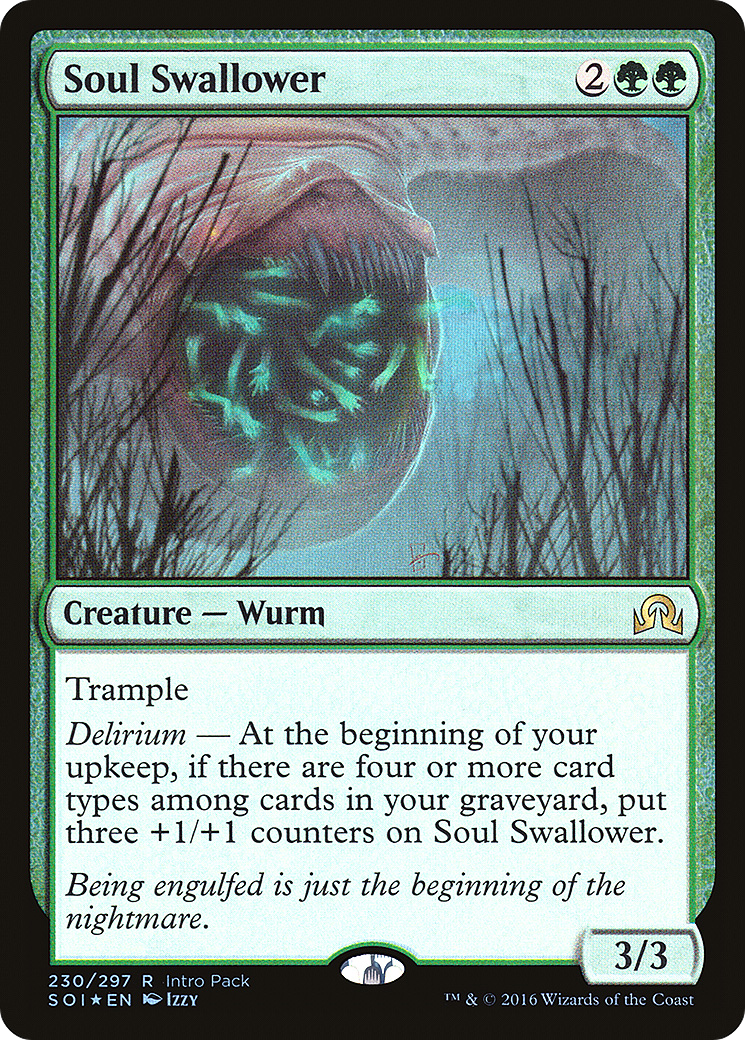 Soul Swallower (Intro Pack) [Shadows over Innistrad Promos]-1