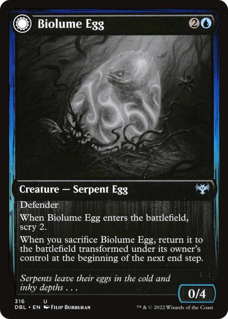 Biolume Egg // Biolume Serpent [Innistrad: Double Feature]-3