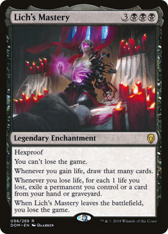 Lich's Mastery [Dominaria]-1