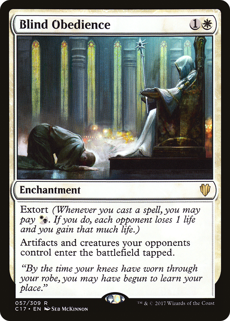 Blind Obedience [Commander 2017]-1