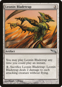 Leonin Bladetrap [Mirrodin]-1