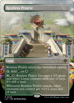 Restless Prairie (Borderless) [The Lost Caverns of Ixalan]-1