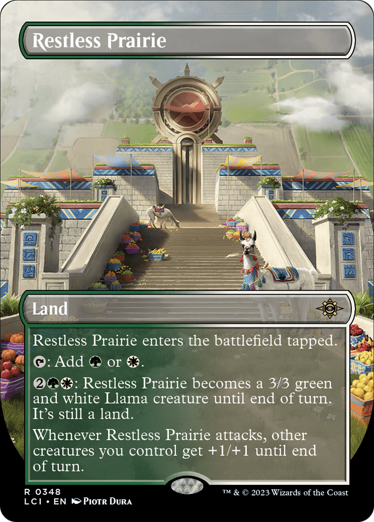 Restless Prairie (Borderless) [The Lost Caverns of Ixalan]-1