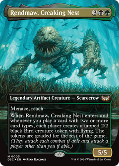 Rendmaw, Creaking Nest (Borderless) [Duskmourn: House of Horror Commander]-1
