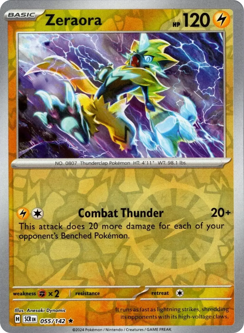 Zeraora (055/142) [Scarlet & Violet: Stellar Crown]-1