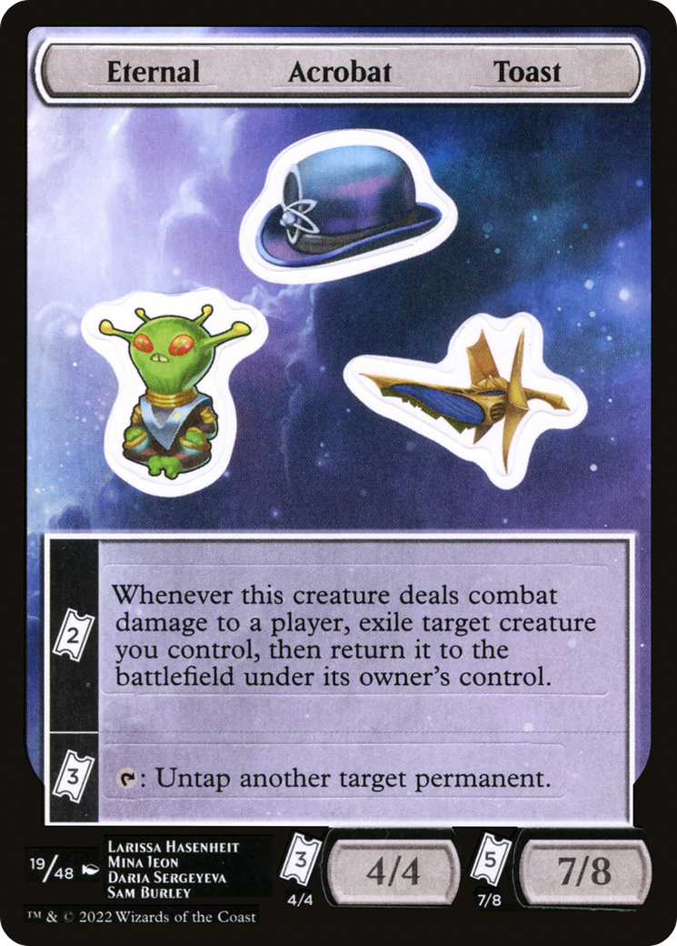 Eternal Acrobat Toast [Unfinity Stickers]-1