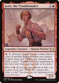 Jaxis, the Troublemaker [Streets of New Capenna]-1