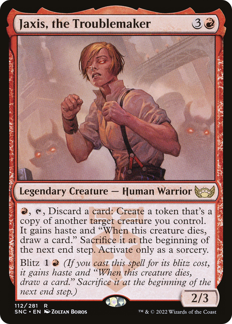 Jaxis, the Troublemaker [Streets of New Capenna]-1