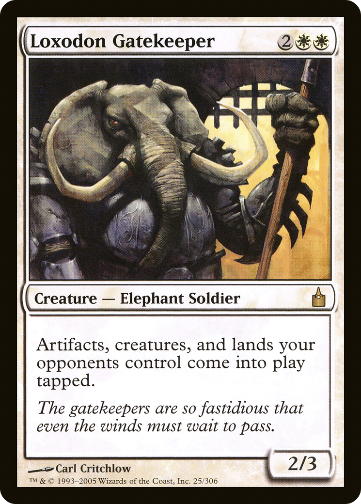 Loxodon Gatekeeper [Ravnica: City of Guilds]-1