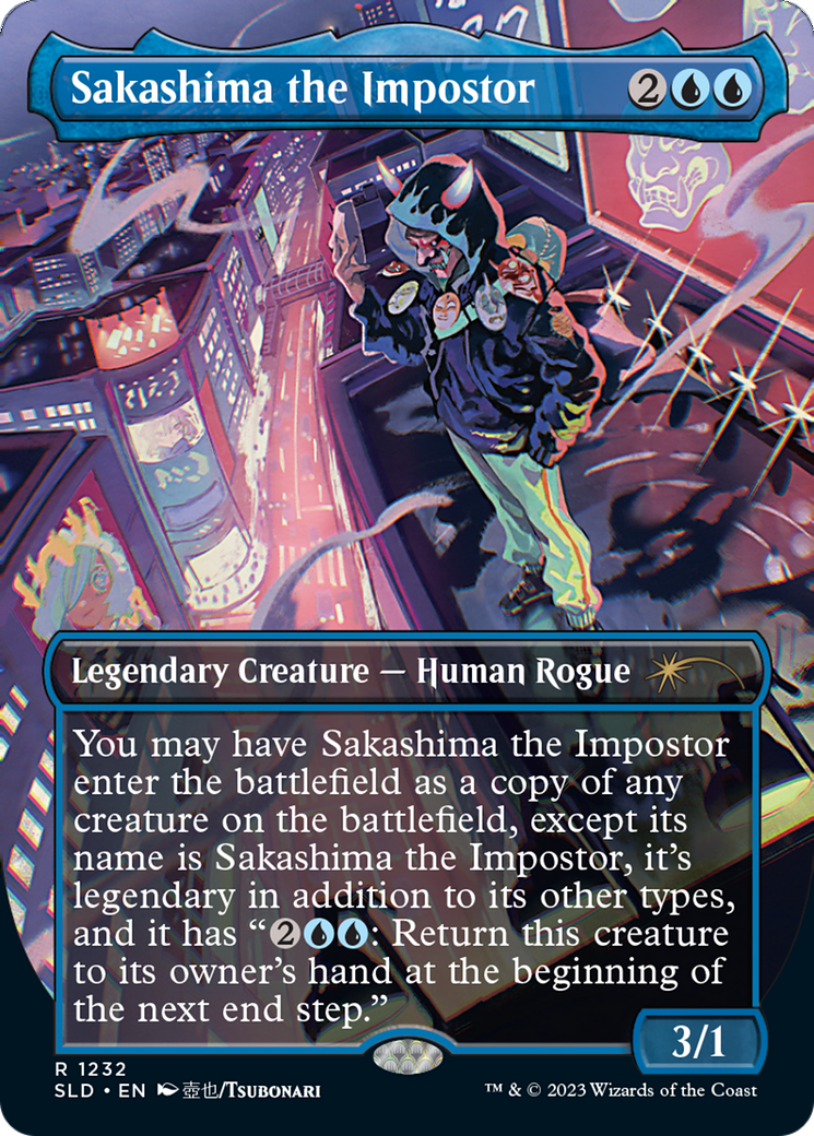 Sakashima the Impostor (Borderless) [Secret Lair Drop Series]-1