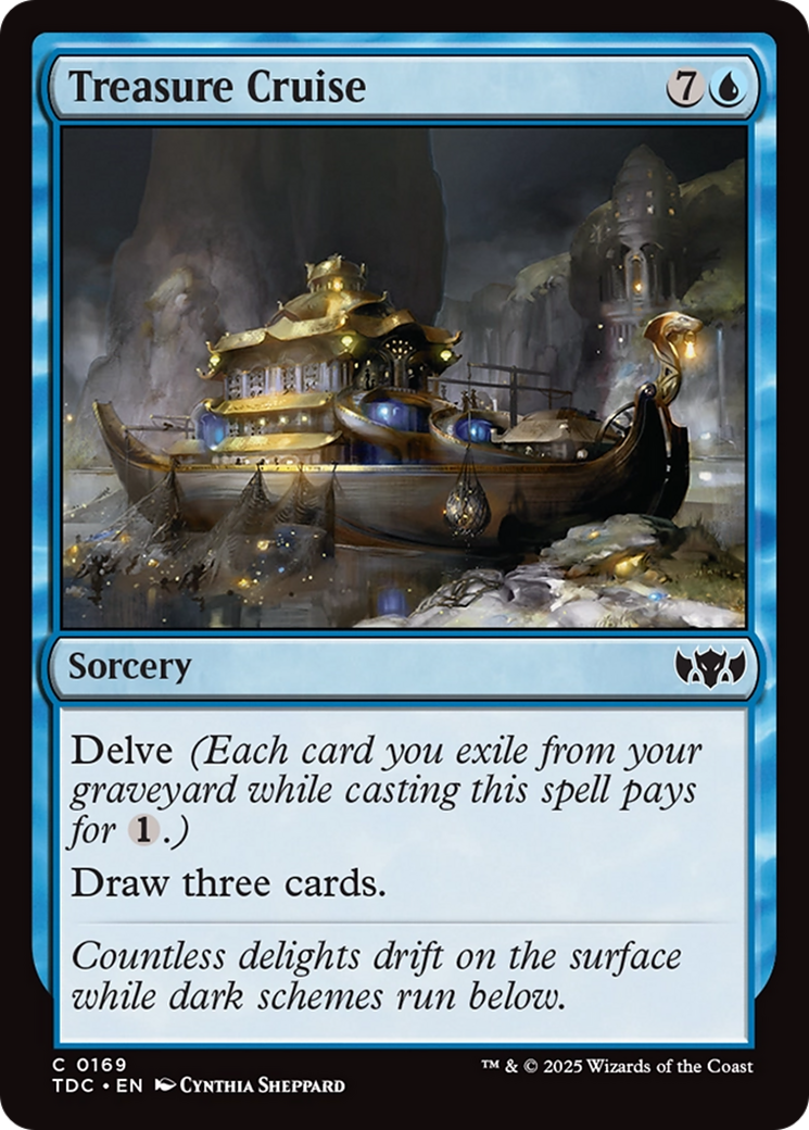 Treasure Cruise (TDC-169) - Commander: Tarkir: Dragonstorm-1
