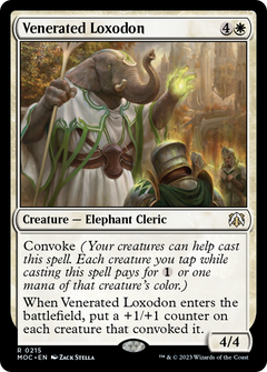 Venerated Loxodon [March of the Machine Commander]-1