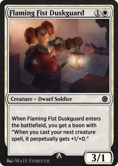 Flaming Fist Duskguard (HBG-022) - Alchemy Horizons: Baldur's Gate-1