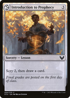 Introduction to Prophecy [Strixhaven: School of Mages]-1
