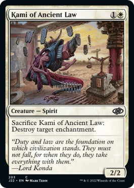 Kami of Ancient Law [Jumpstart 2022]-1