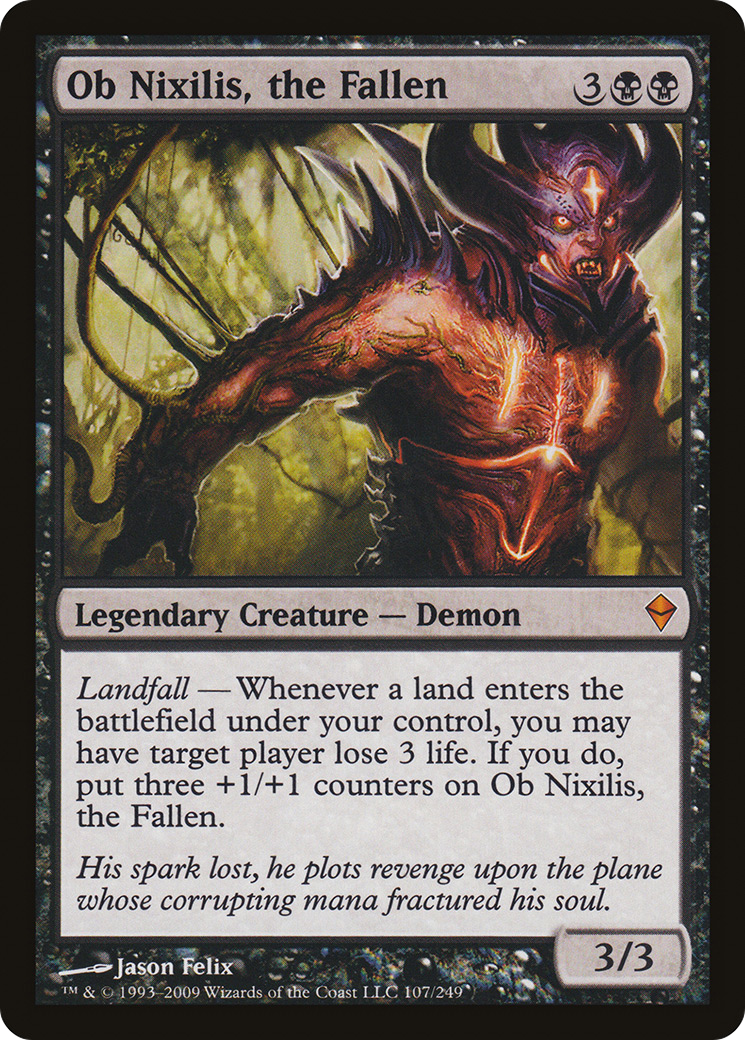 Ob Nixilis, the Fallen [Zendikar]-1