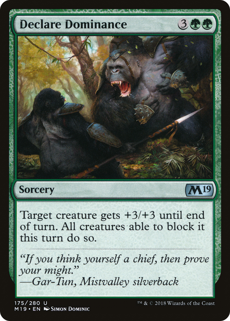 Declare Dominance [Core Set 2019]-1