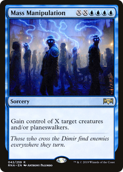 Mass Manipulation [Ravnica Allegiance]-1
