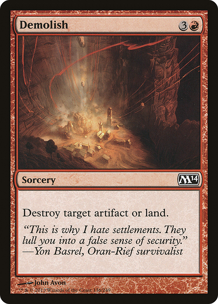 Demolish [Magic 2014]-1