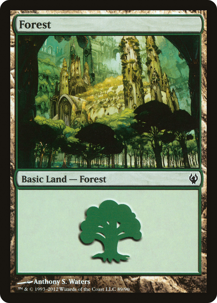 Forest (89) [Duel Decks: Izzet vs. Golgari]-1