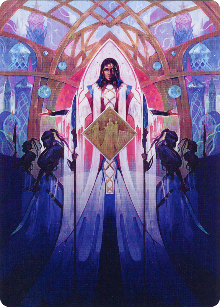 Kayla's Command // Kayla's Command (ABRO-030) - The Brothers' War Art Series (Borderless) Foil-3