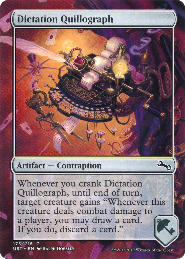 Dictation Quillograph [Unstable]-1