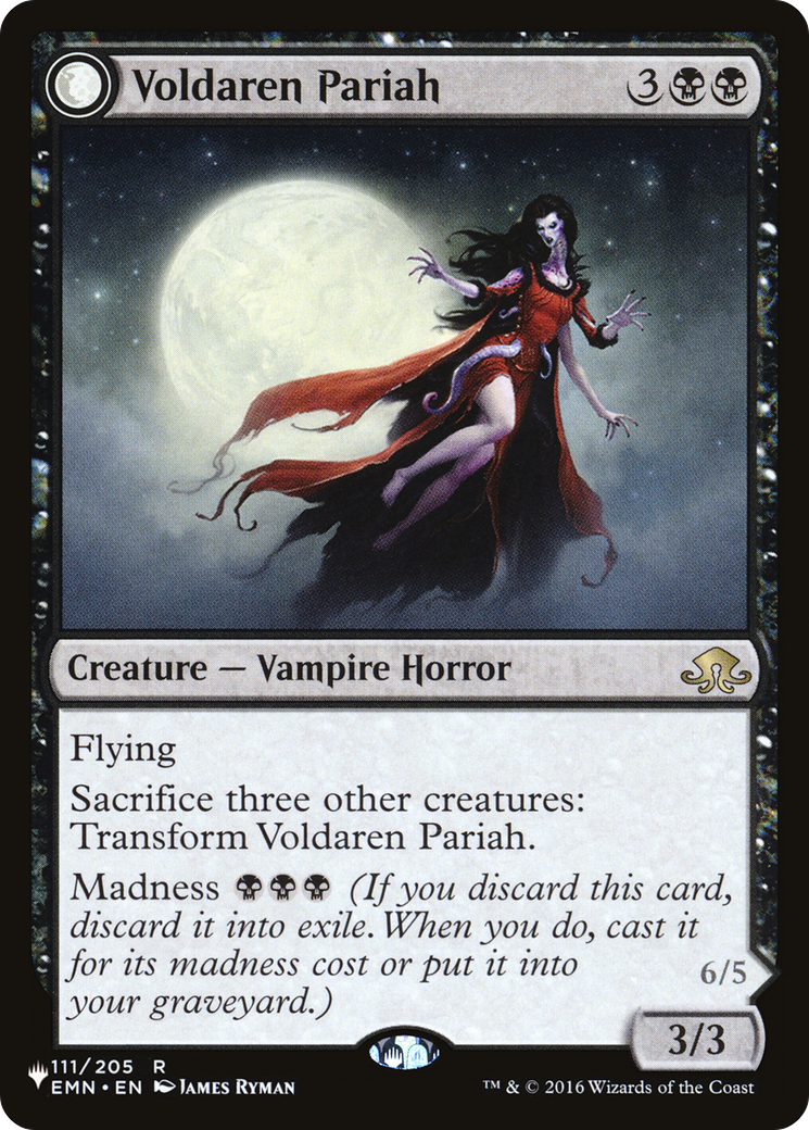 Voldaren Pariah // Abolisher of Bloodlines [Secret Lair: From Cute to Brute]-1