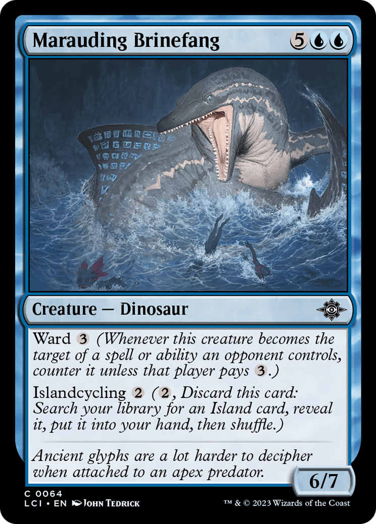Marauding Brinefang [The Lost Caverns of Ixalan]-1