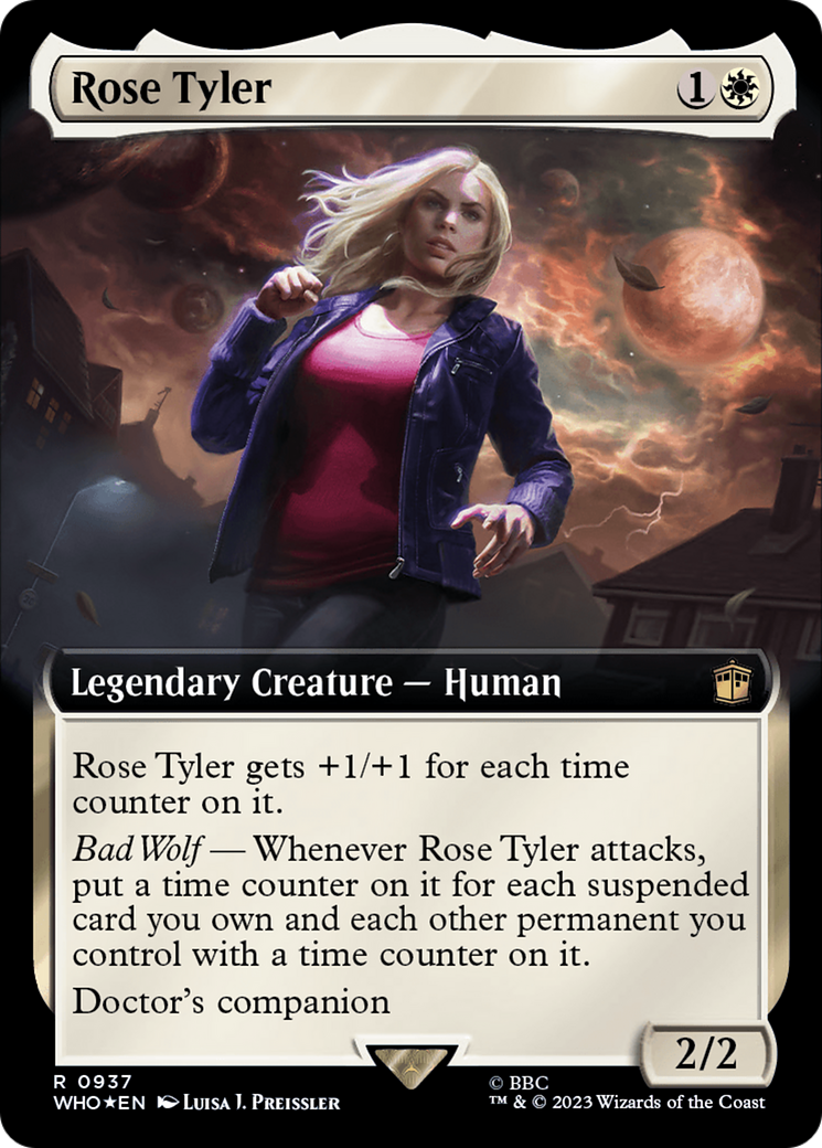Rose Tyler (Extended Art) (Surge Foil) [Doctor Who]-1