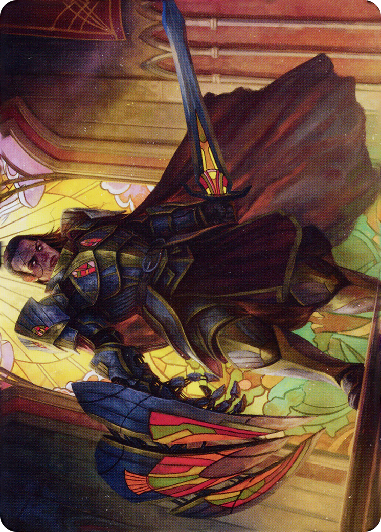 Benalish Sleeper // Benalish Sleeper (ADMU-004) - Dominaria United Art Series (Borderless) Foil-3