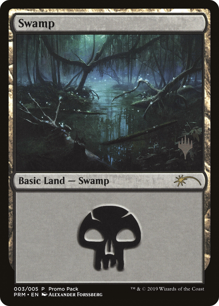 Swamp (3) [Core Set 2020 Promo Pack]-1