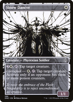 Sinew Dancer (Showcase Ichor) [Phyrexia: All Will Be One]-1