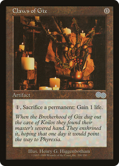 Claws of Gix [Urza's Saga]-1