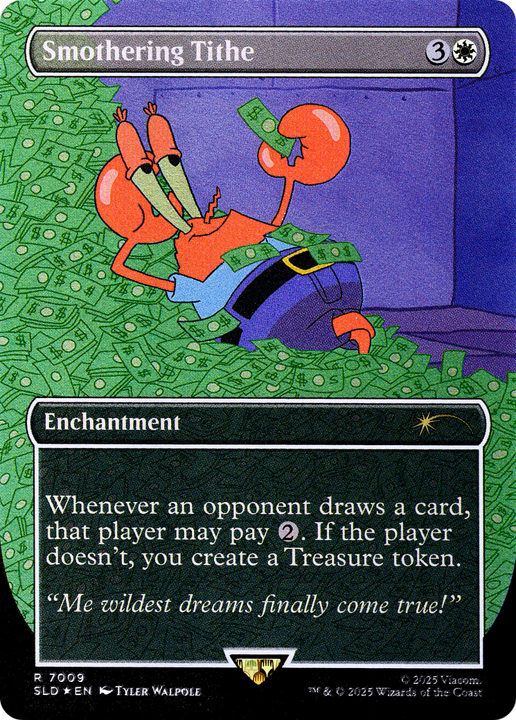 Smothering Tithe (7009) (Rainbow Foil) [Secret Lair Drop Series]-1
