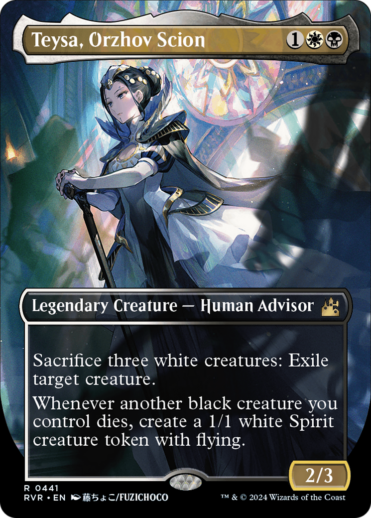 Teysa, Orzhov Scion (Anime Borderless) [Ravnica Remastered]-1