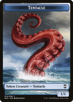 Tentacle (TNCC-013) - New Capenna Commander Tokens Foil-1