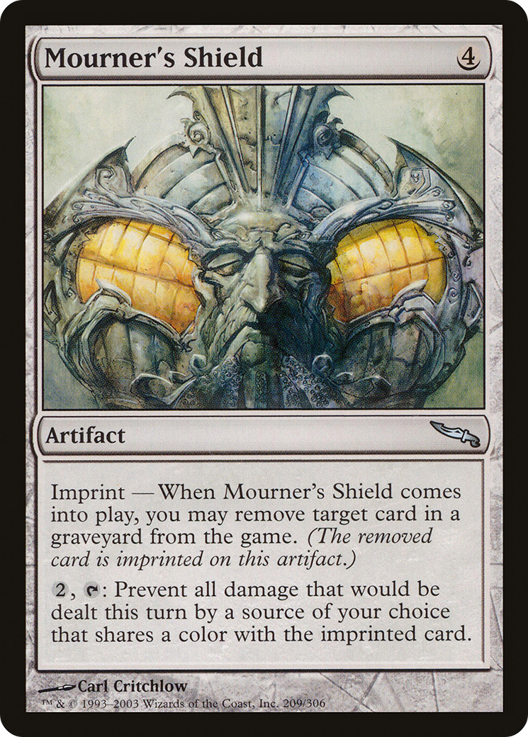 Mourner's Shield [Mirrodin]-1