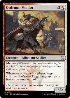Ordruun Mentor [Ravnica: Clue Edition]-1