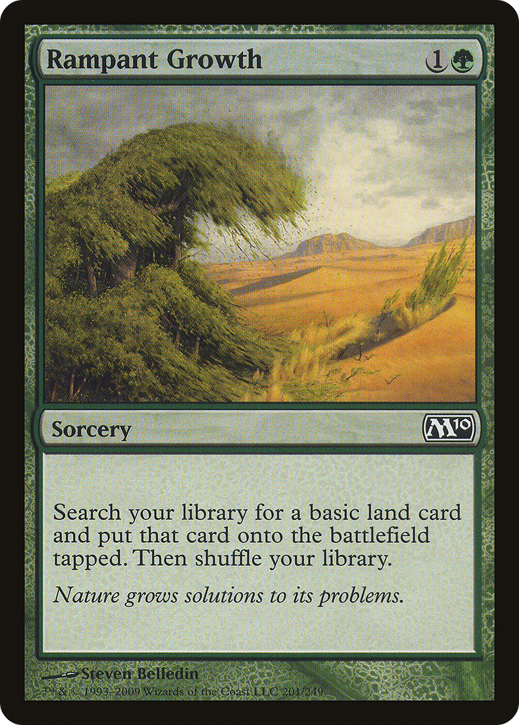 Rampant Growth [Magic 2010]-1