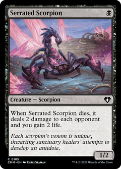 Serrated Scorpion [Commander Masters]-1