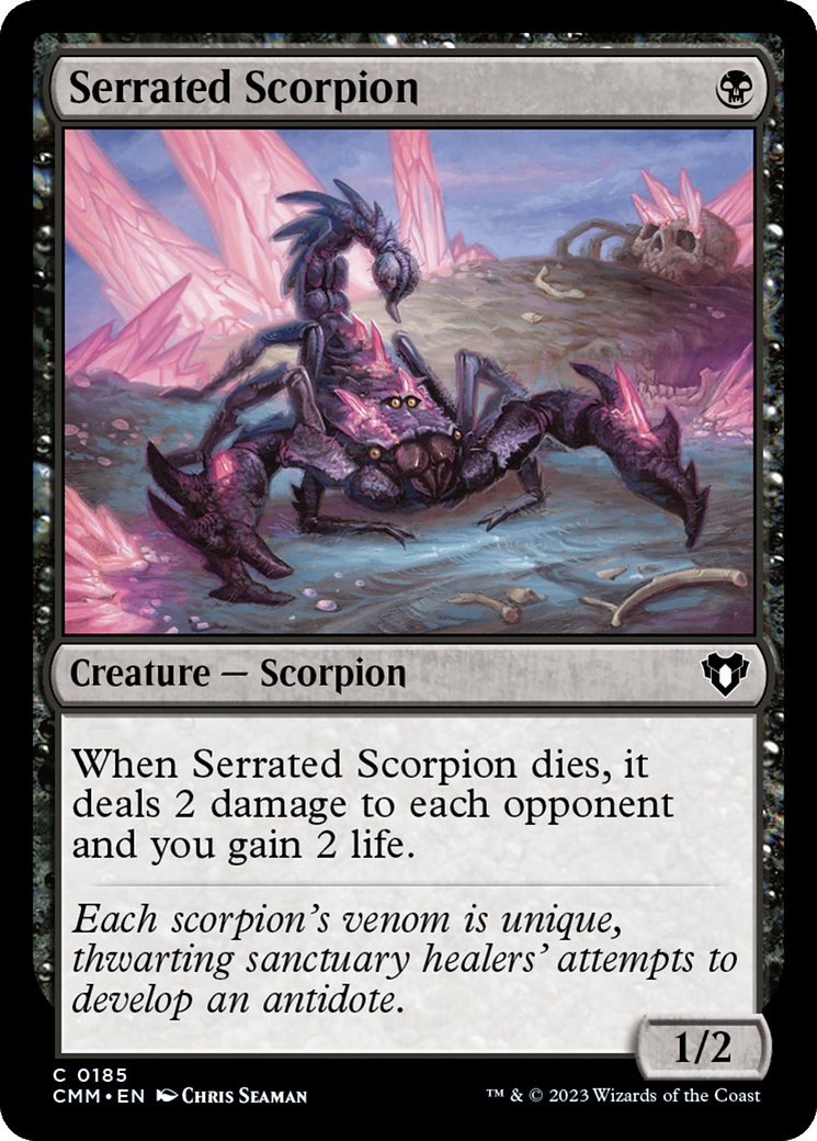 Serrated Scorpion [Commander Masters]-1