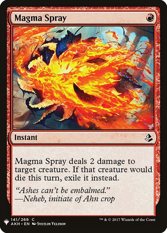Magma Spray [Mystery Booster]