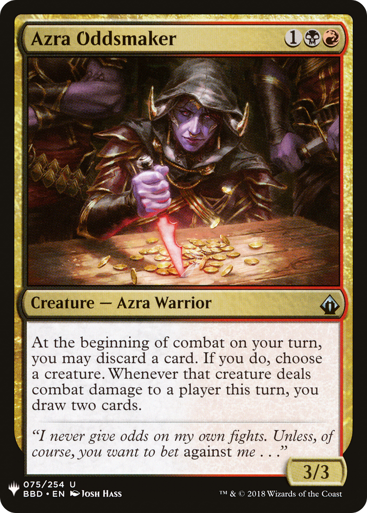 Azra Oddsmaker [Mystery Booster]-1