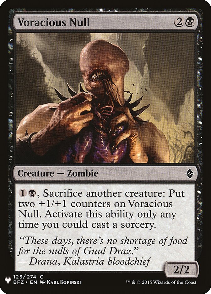 Voracious Null [Mystery Booster]-1