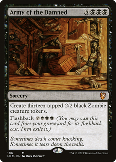 Army of the Damned [Innistrad: Midnight Hunt Commander]-1
