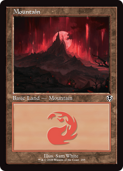 Mountain (295) (Retro Frame) [Innistrad Remastered]-1