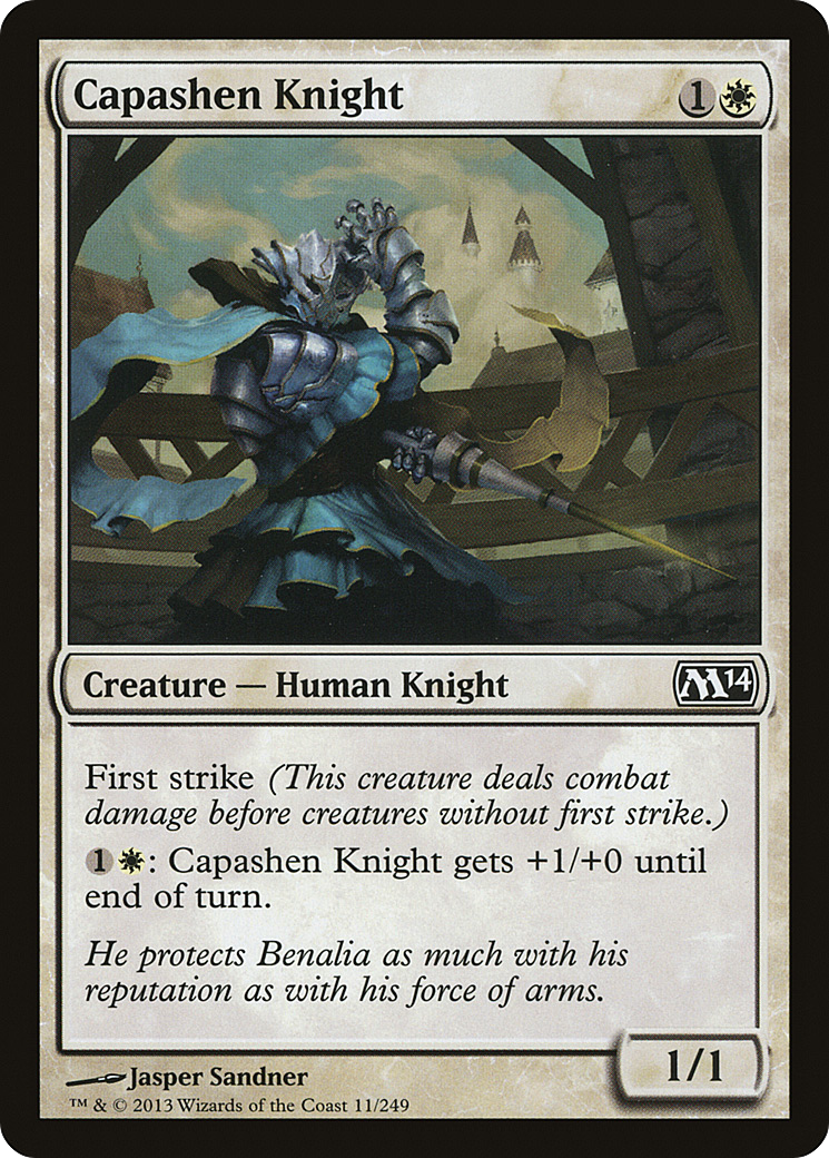 Capashen Knight [Magic 2014]-1